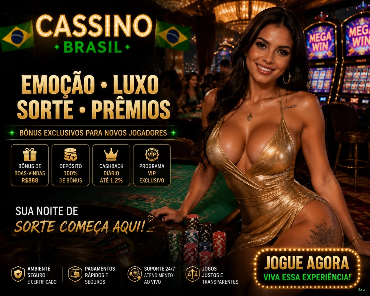 Slots online da 8zz com jackpots progressivos